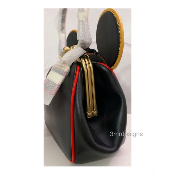 AUTH.COACH X Keith Harling| Glovetanned Leather Purse/Coin Purse & KS. Earrings - Picture 6 of 13